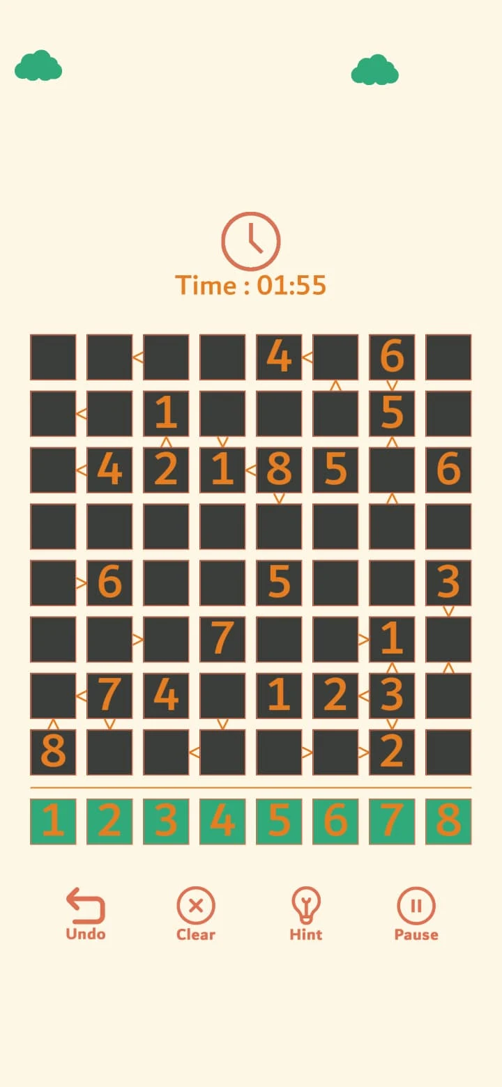 Futoshiki | game like Sodoku screenshot